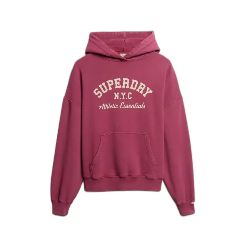 Felpa con cappuccio da donna Superdry Athletic Essentials Relax