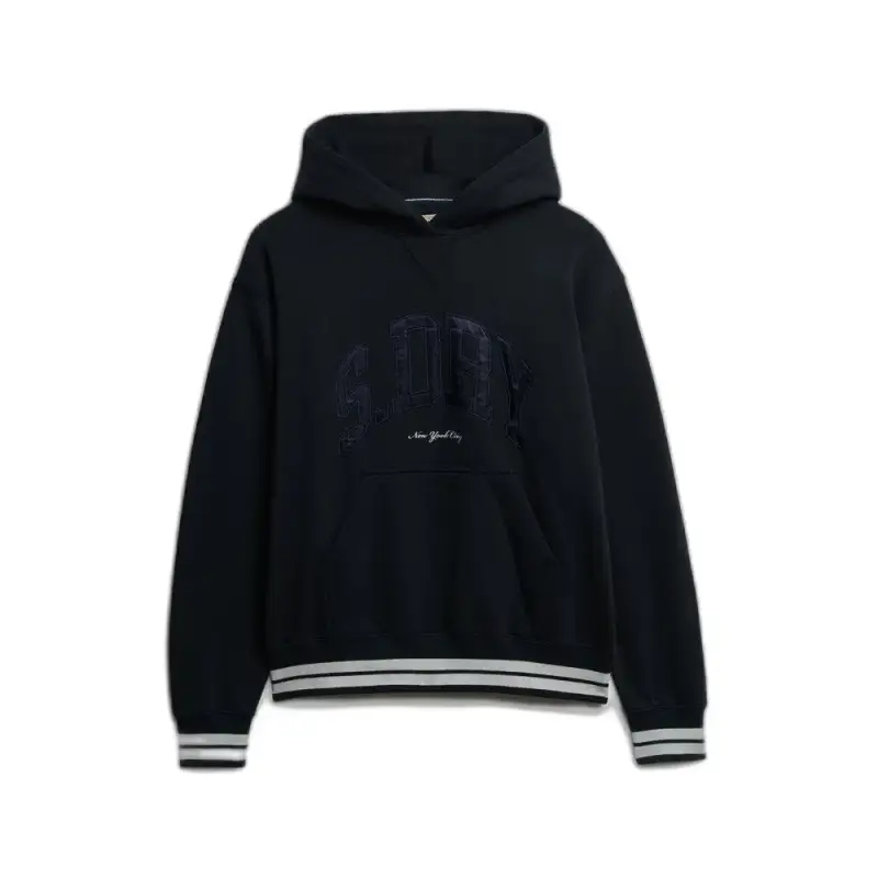 Felpa con cappuccio da donna Superdry Country Club Varsity