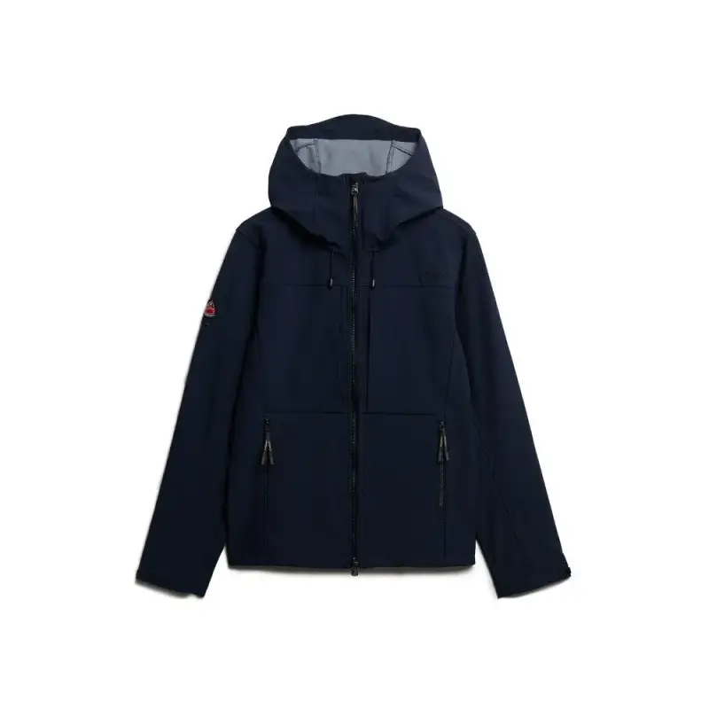 Felpa con cappuccio Superdry Softshell Tech