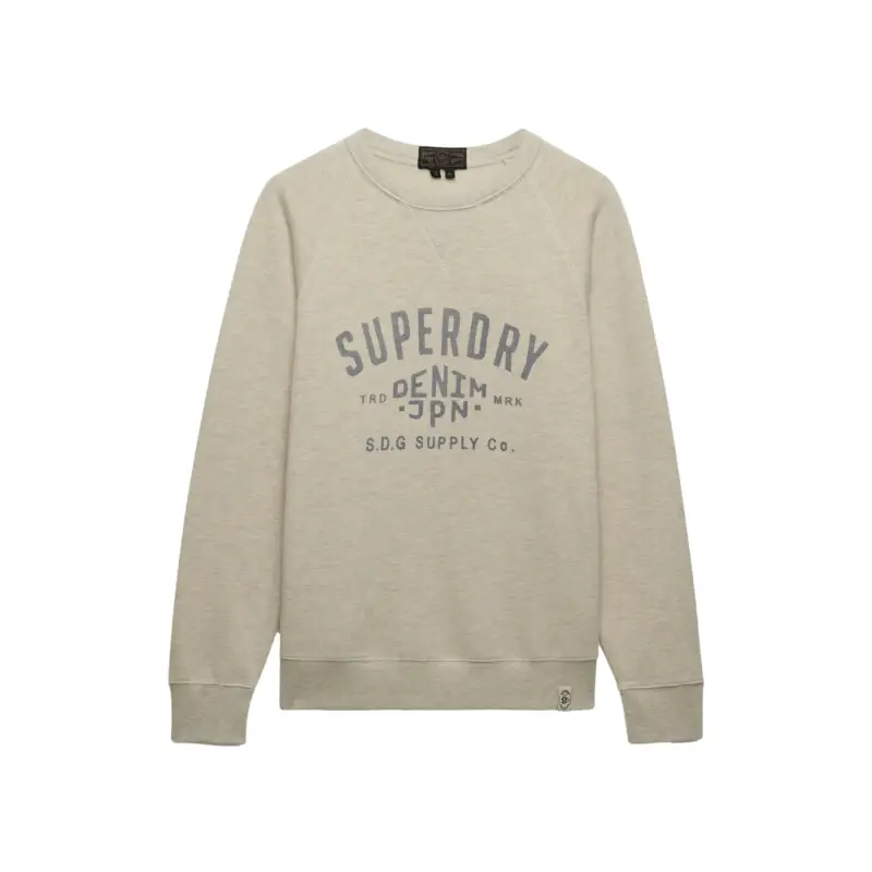 Felpa con stampa Superdry Merchant Vintage