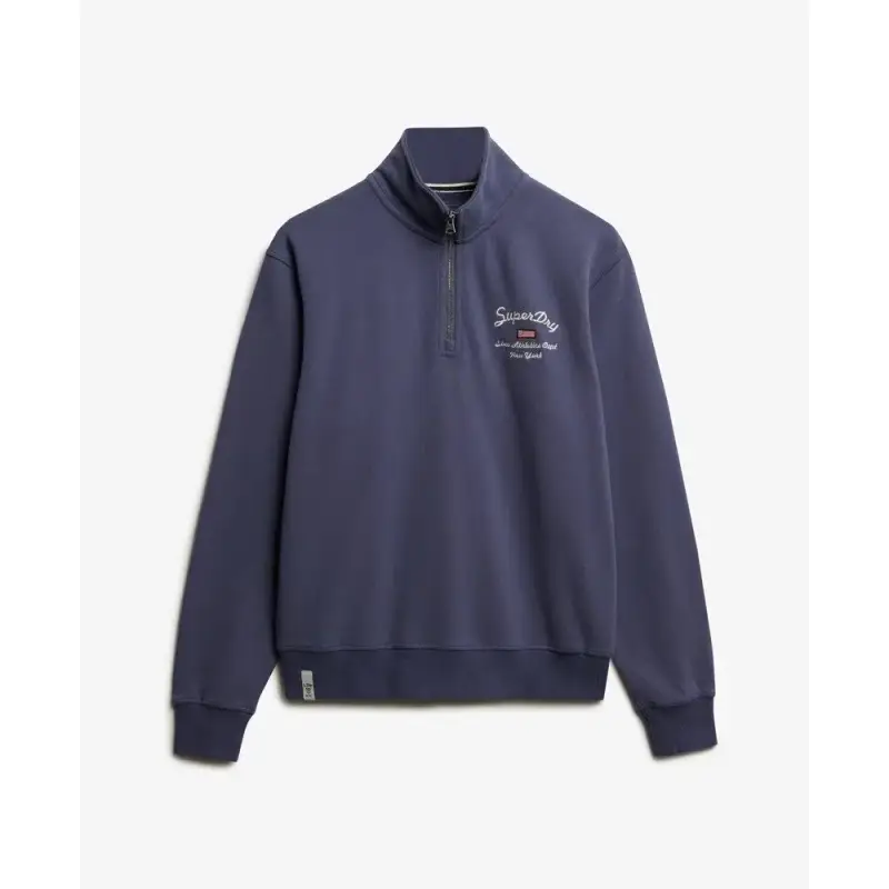 Felpa girocollo con zip donna Superdry Athletic Essentials Graphic
