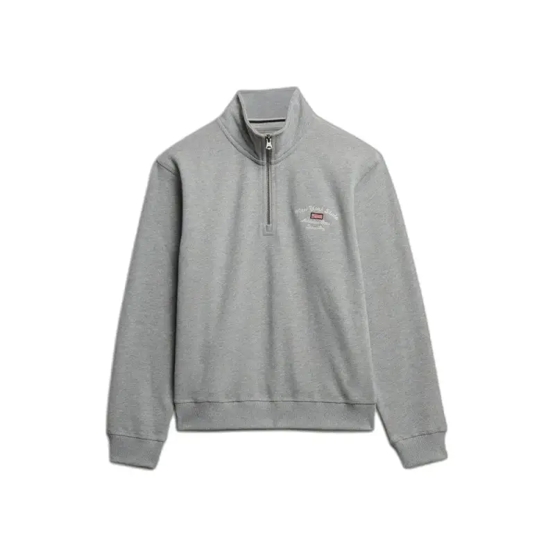 Felpa girocollo con zip donna Superdry Athletic Essentials Graphic