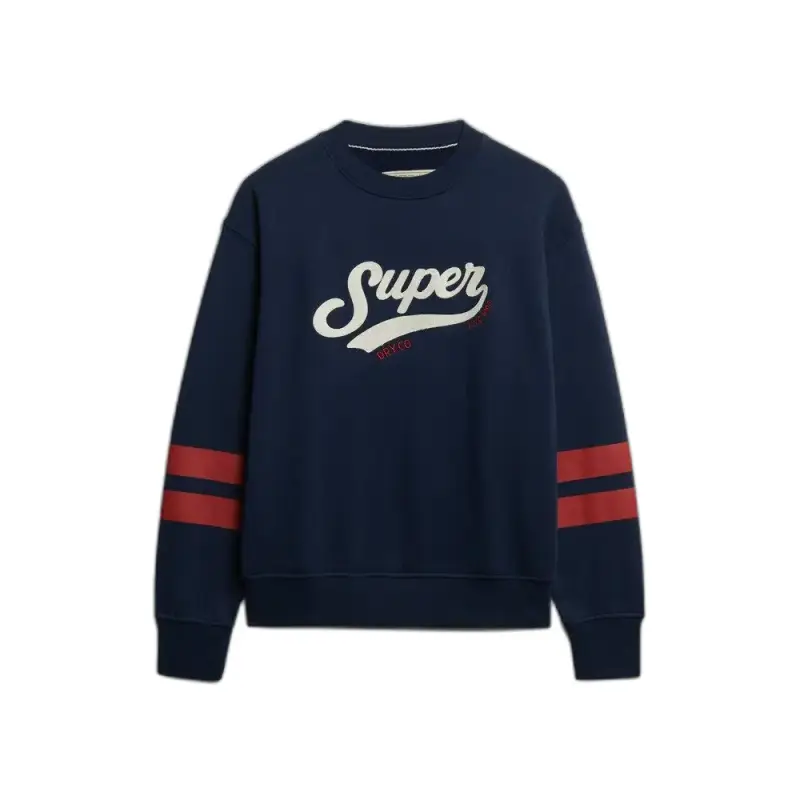 Felpa girocollo da donna Superdry Varsity Script