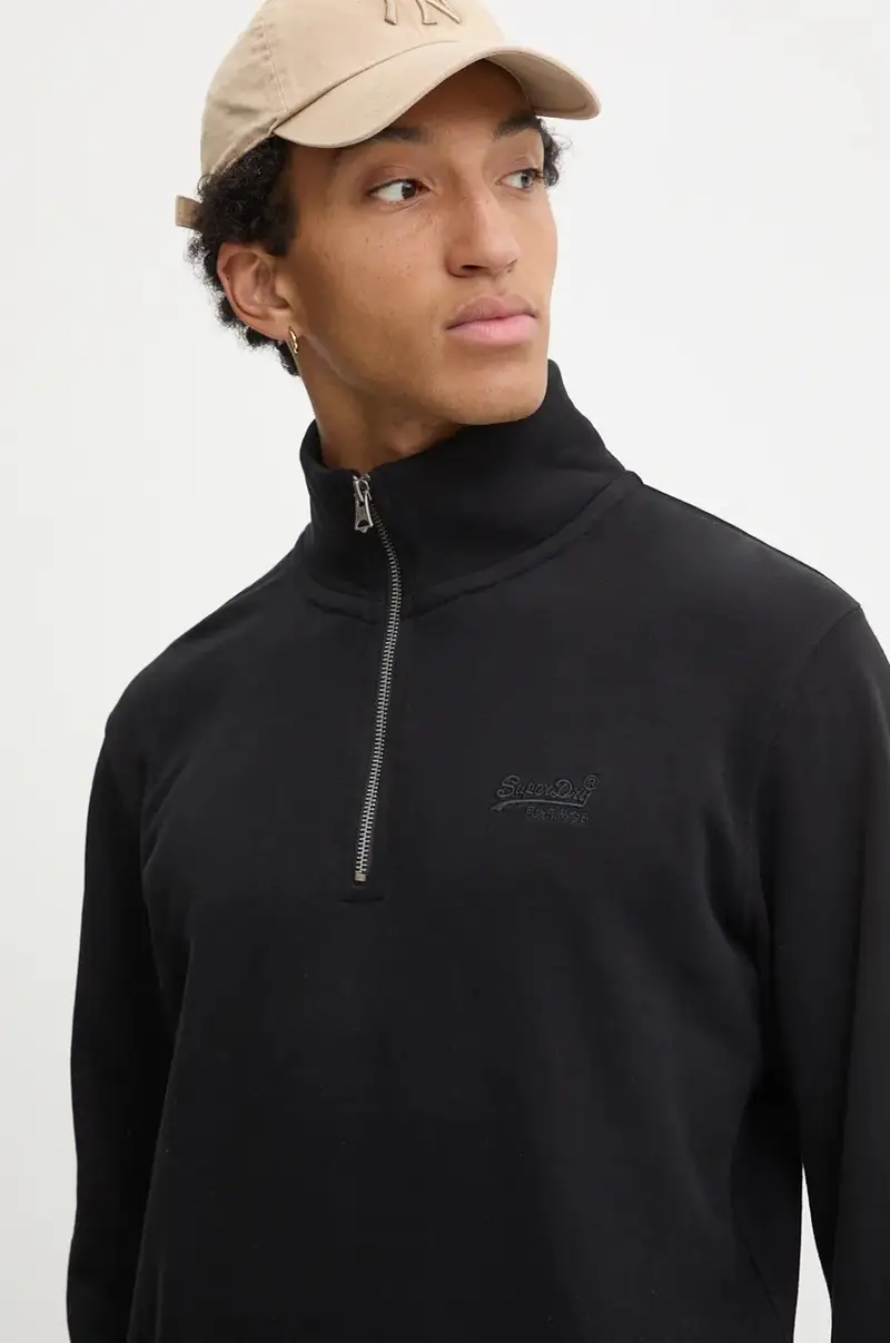 felpa uomo colore nero M2013750A-02A miniatura 4