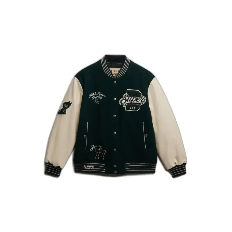 Giacca bomber con patch donna Superdry Surplus