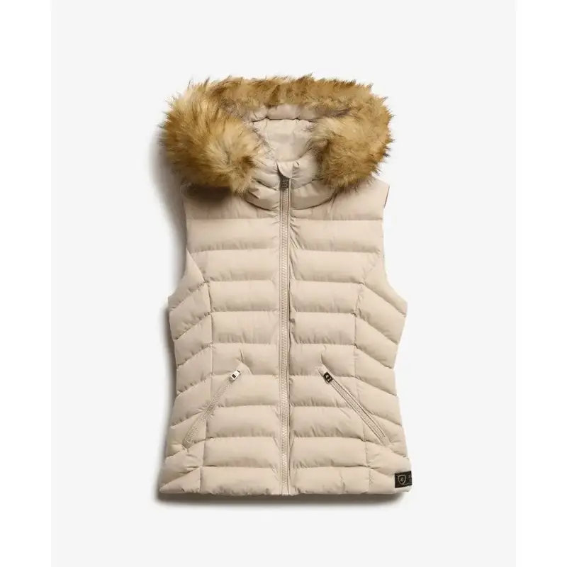 Gilet imbottito da donna Superdry Fuji