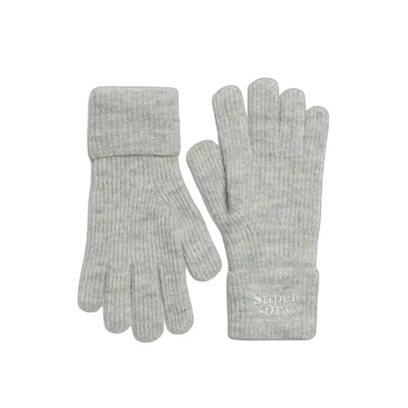 Guanti in maglia a coste morbidi donna Superdry
