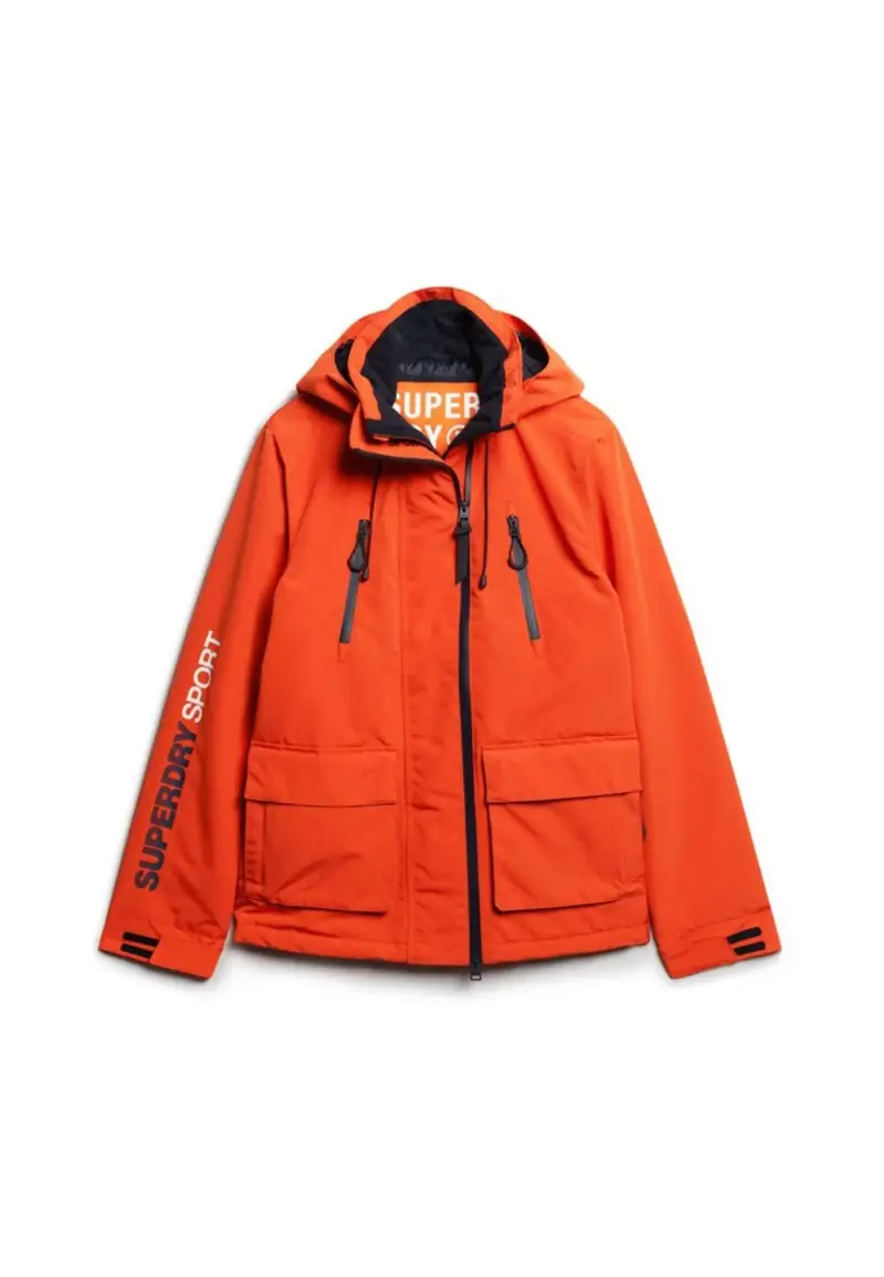 HOODED ULTIMATE WINDBREAKER ARANCIONE - S / Arancione