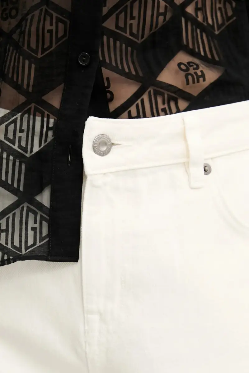 Superdry Jeans Donna Beige 3292235 miniatura 4