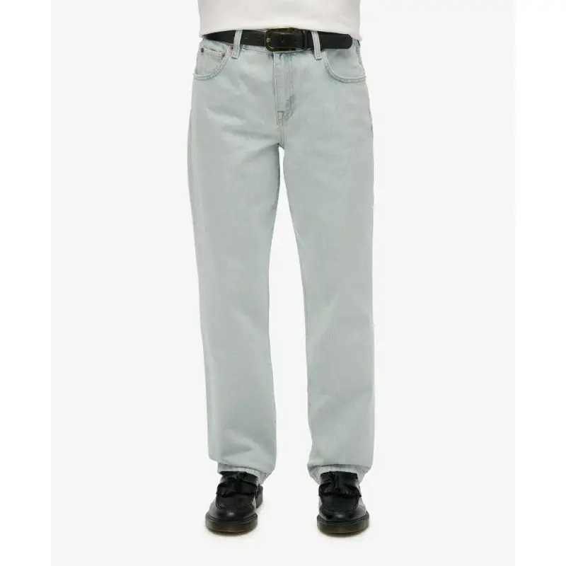 Jeans dritti donna Superdry Mid Rise