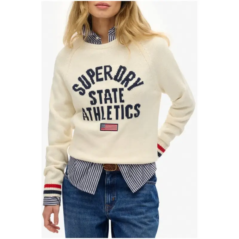 Superdry Maglia Donna - white / XS