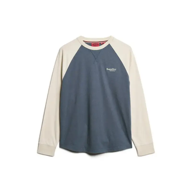 Maglietta a manica lunga Superdry Essential Logo Baseball