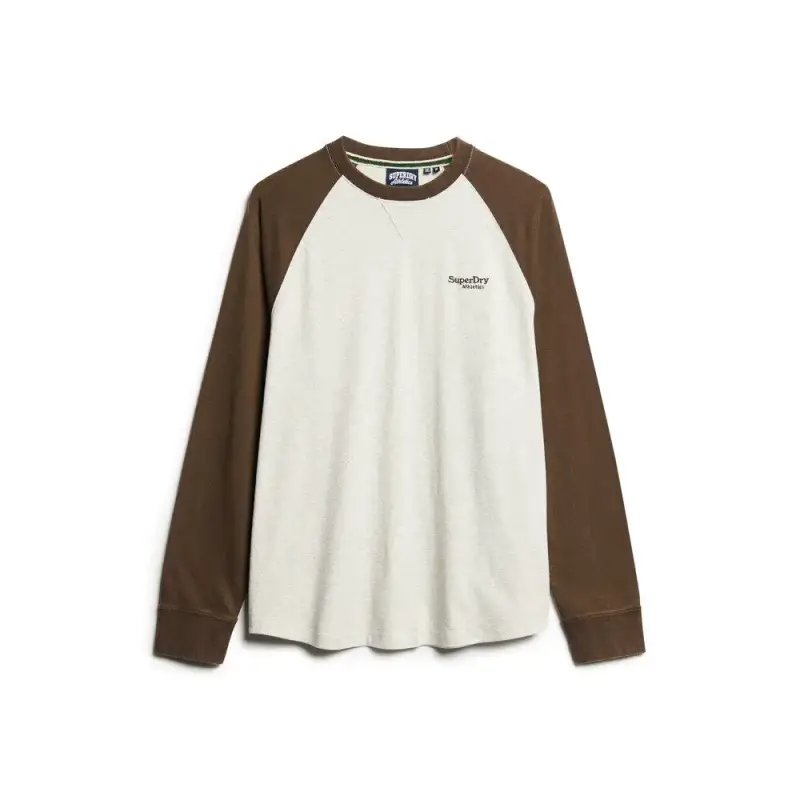 Maglietta a manica lunga Superdry Essential Logo Baseball
