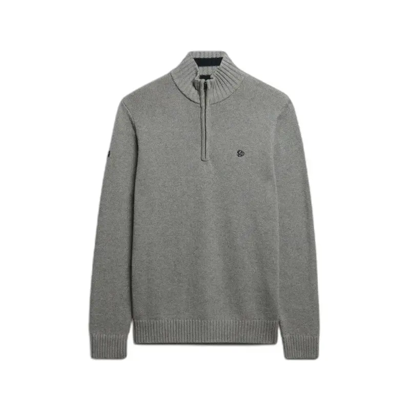 Superdry Maglione in cotone a collo camionista