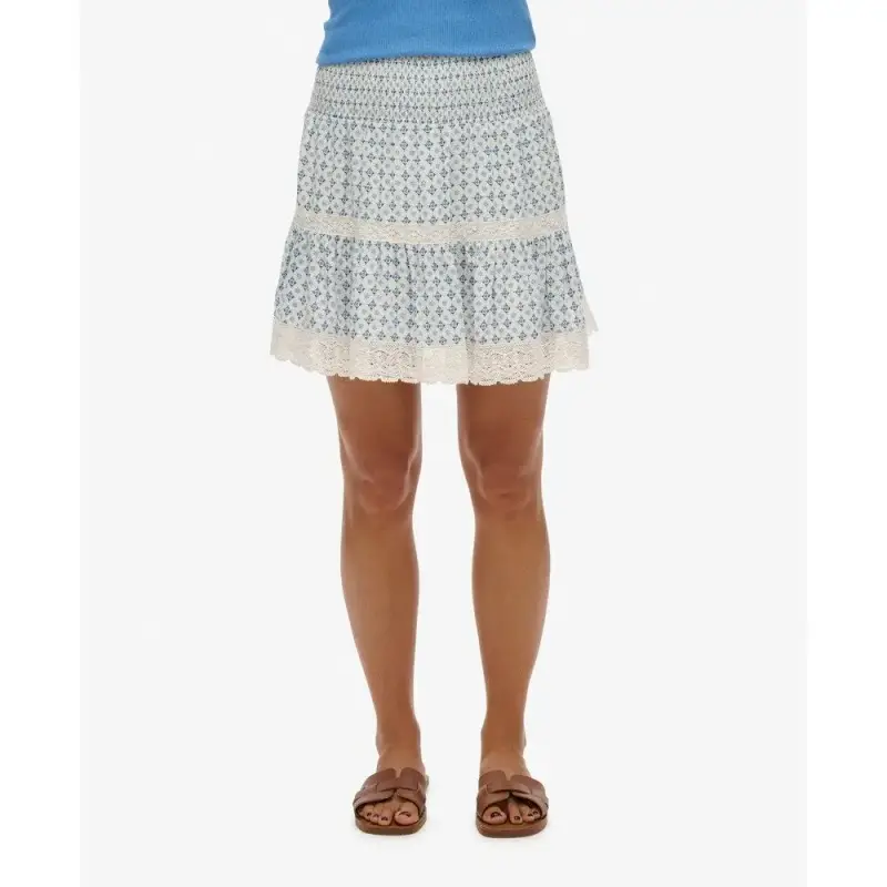 Mini gonna in pizzo donna Superdry