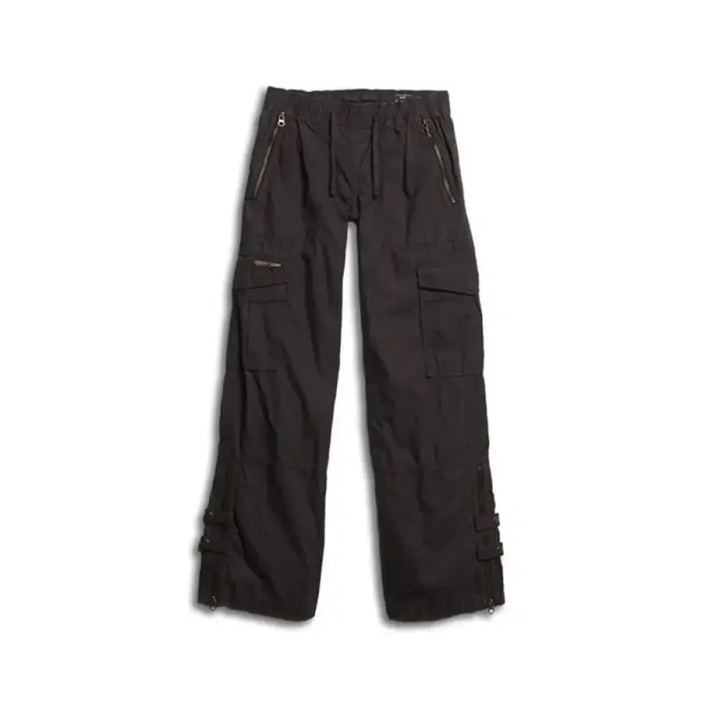 Pantaloni cargo a gamba larga da donna Superdry