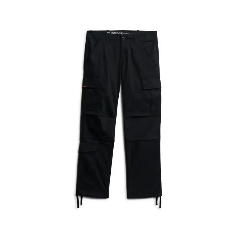 Pantaloni cargo dritti da donna Superdry