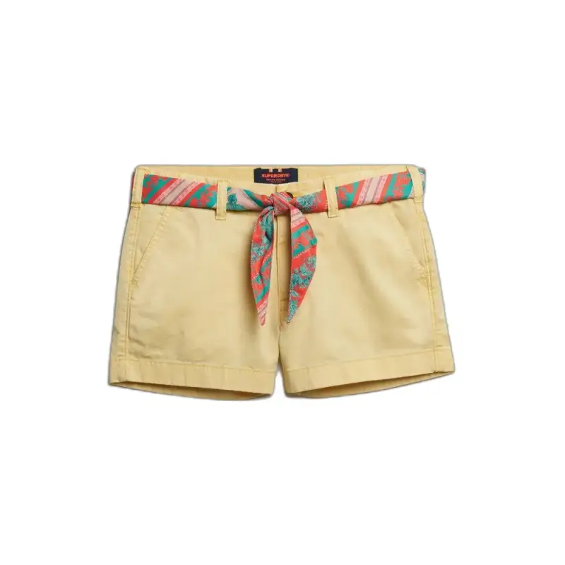 Pantaloni chino classici corti donna Superdry