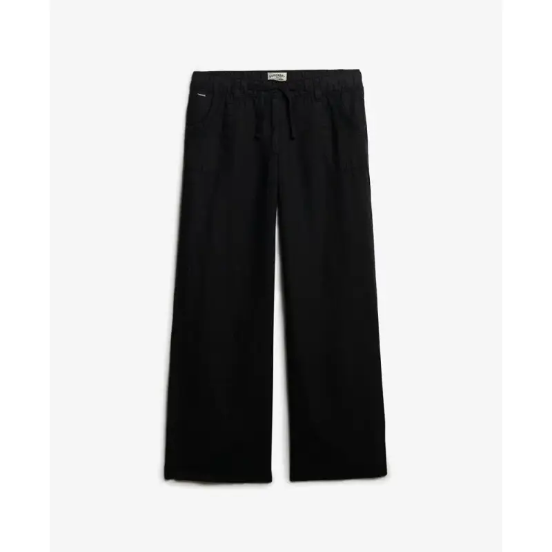 Pantaloni da donna in lino Superdry