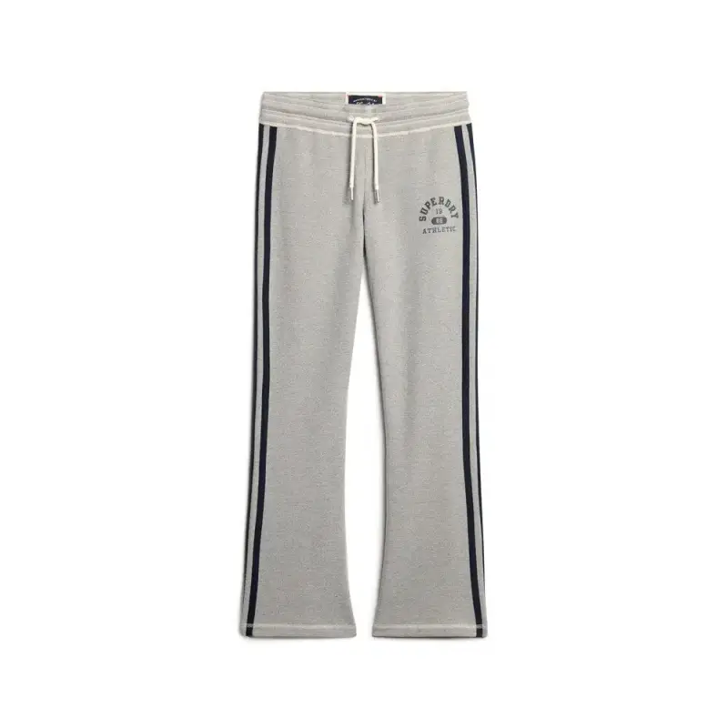 Pantaloni da jogging svasati a righe donna Superdry Athletic Essentials