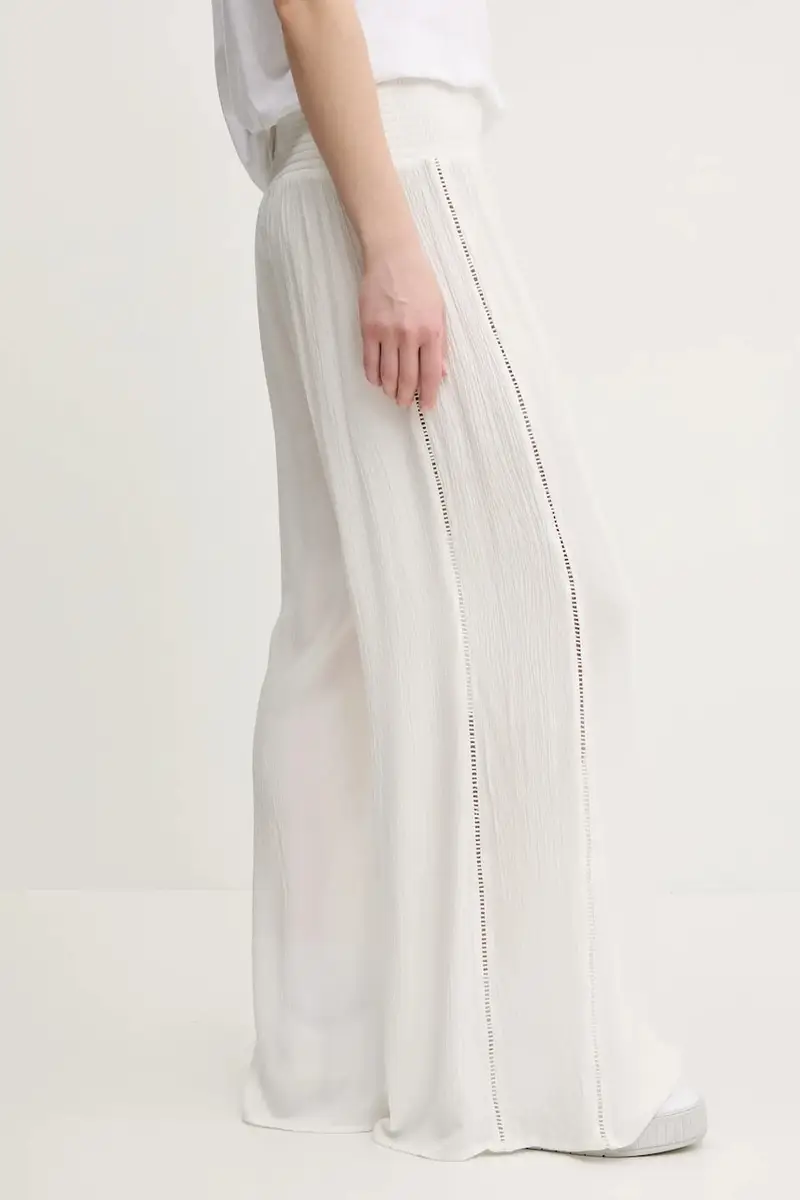 pantaloni donna colore beige W7011181A-71D