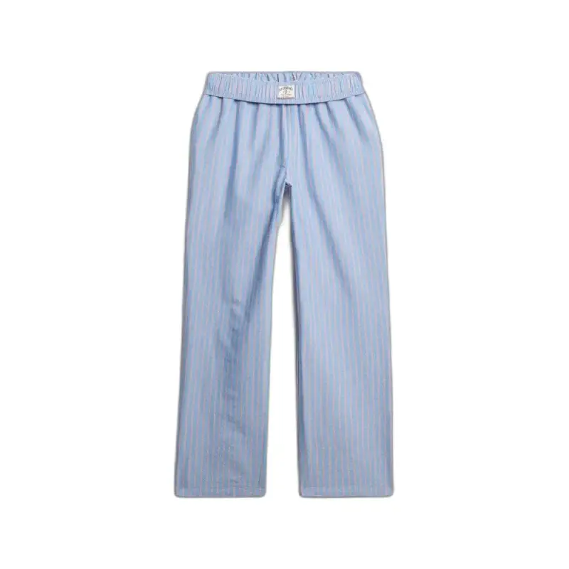 Pantaloni elasticizzati a righe donna Superdry