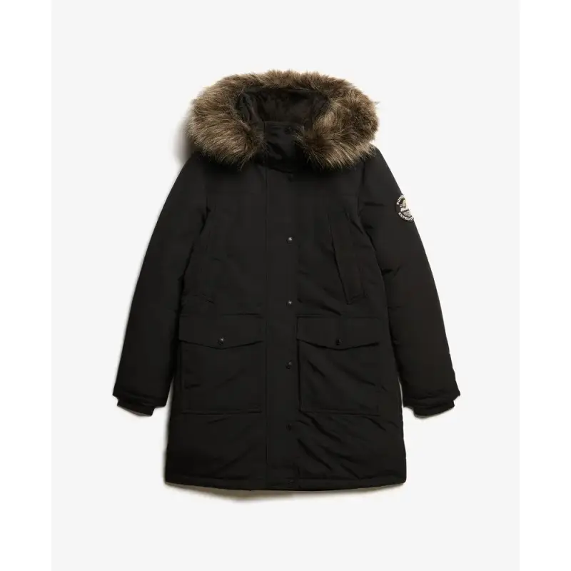 Parka in pelliccia sintetica donna Superdry Everest