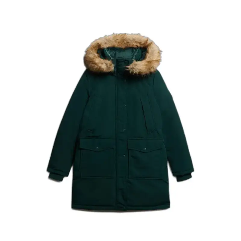 Parka in pelliccia sintetica donna Superdry Everest