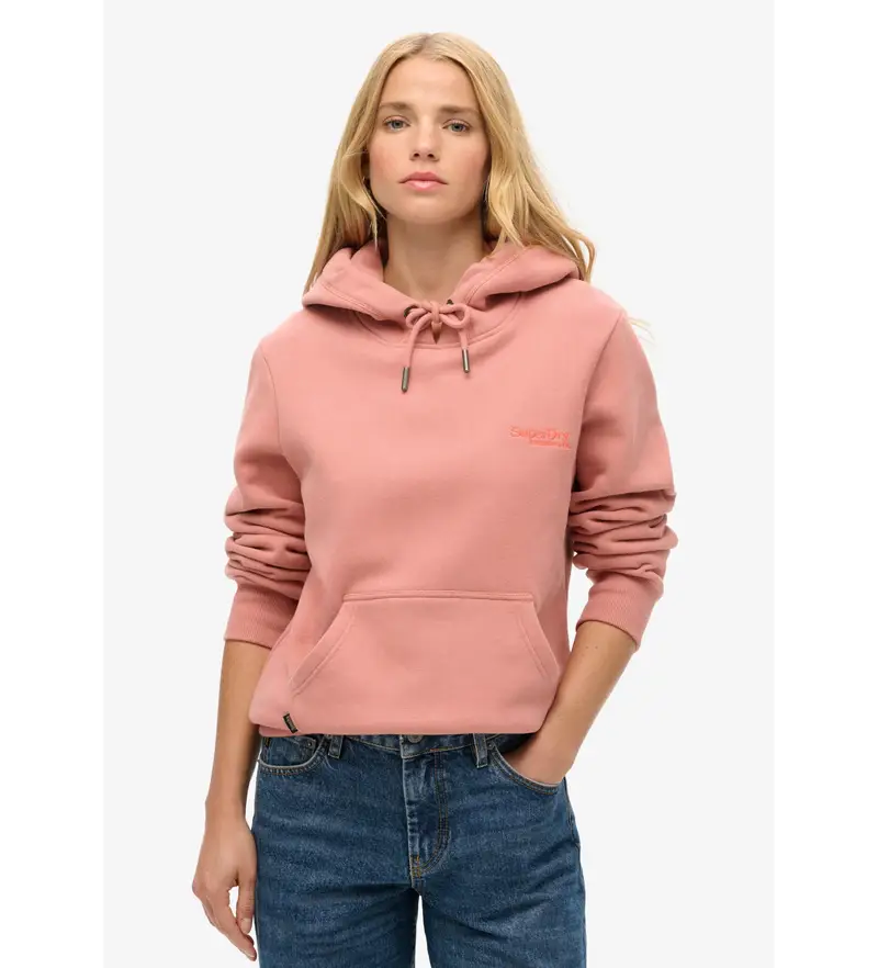 per donna. W2012180A Felpa Essential Logo rosa (S), Casual, Cotone