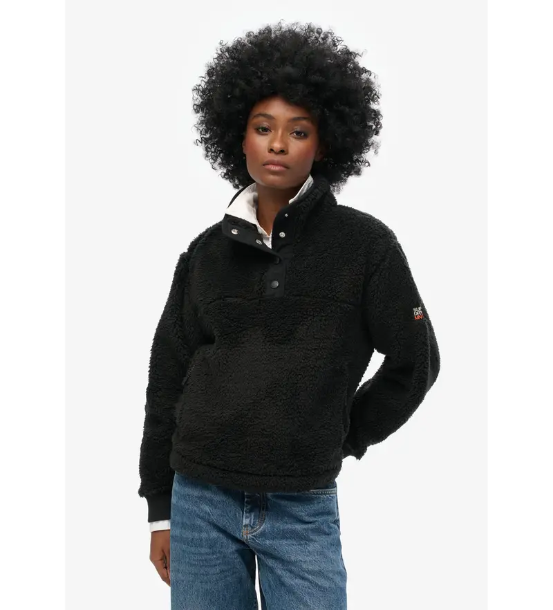 Superdry Polo Donna Nero 4129736
