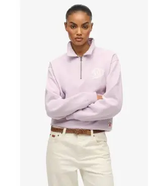 per donna W2012634A Felpa lilla neon (S), Casual, Cotone