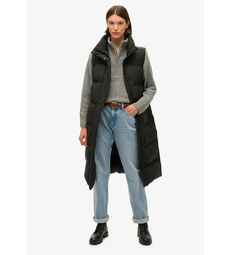 Superdry Gilet Donna Nero 4055224