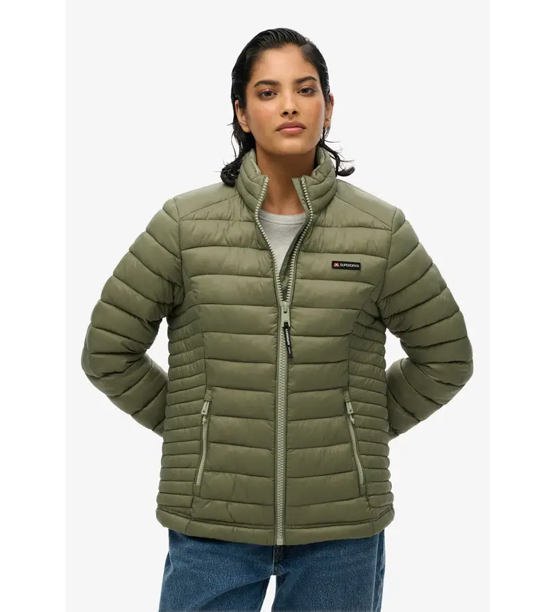 per donna. W5011835A Giacca Fuji verde (XS), Casual, Poliestere