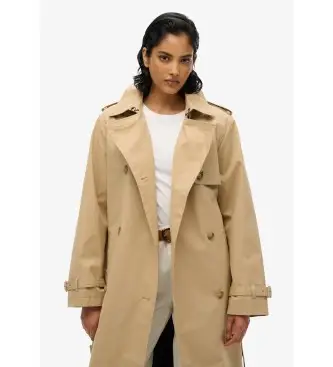per donna W5011871A Trench classico (M), Beige, Cotone, Poliuretano