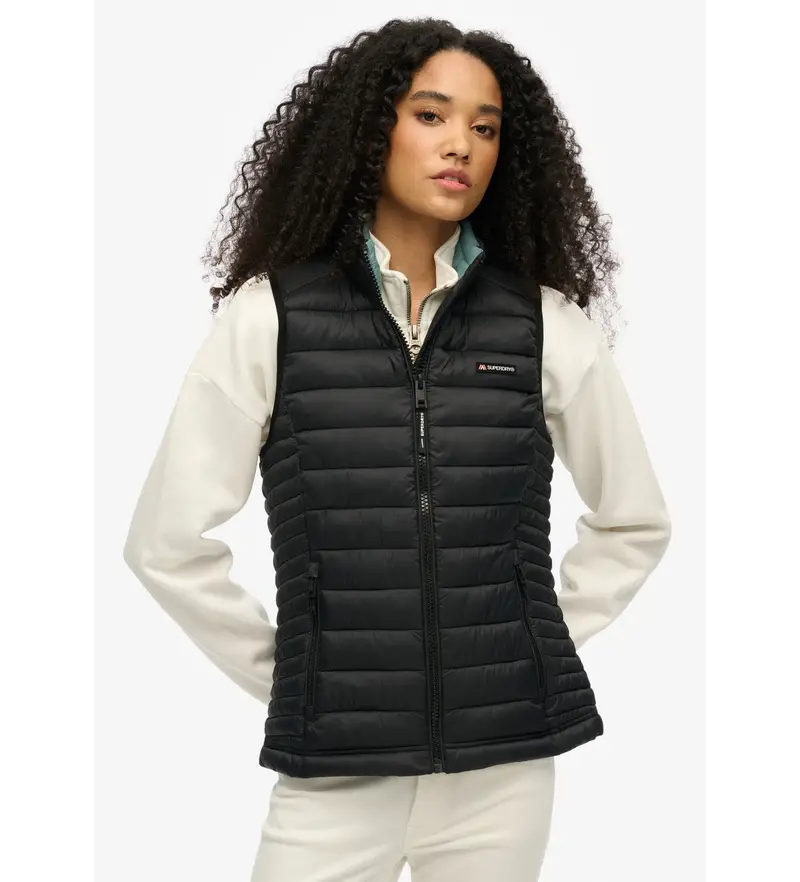 per donna. W5011892A Caleco Fuji Lite nero (XS), Casual, Sostenibile, Nylon riciclato