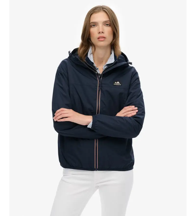 per donna W5011986A Giacca a vento Essential Tri Navy (XS), Casual, Poliestere