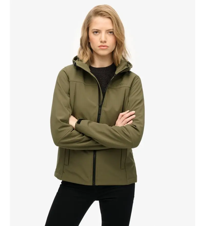 per donna. W5012030A Giacca Classic Trekker verde (XL), Casual, Poliestere