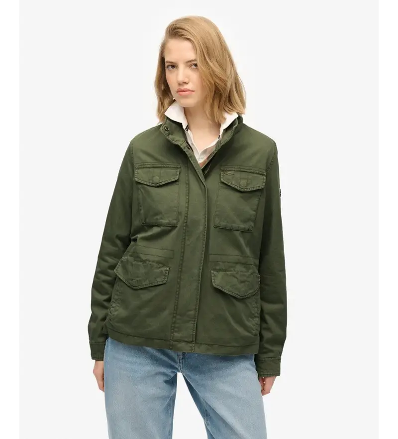 per donna. W5012038A Giacca verde M65 Rookie (L), Casual, Cotone