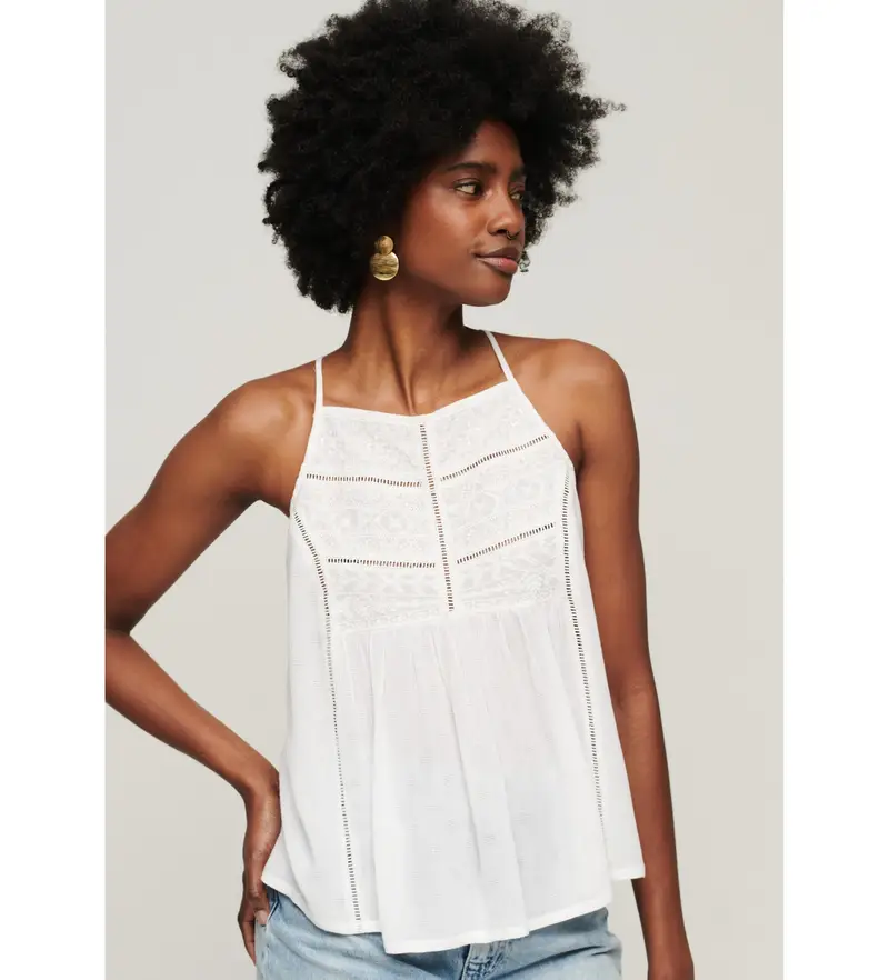 Superdry T-shirt Donna Bianco 4036670