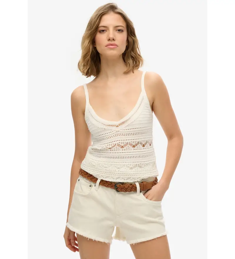 Superdry Top Donna Bianco 4037475