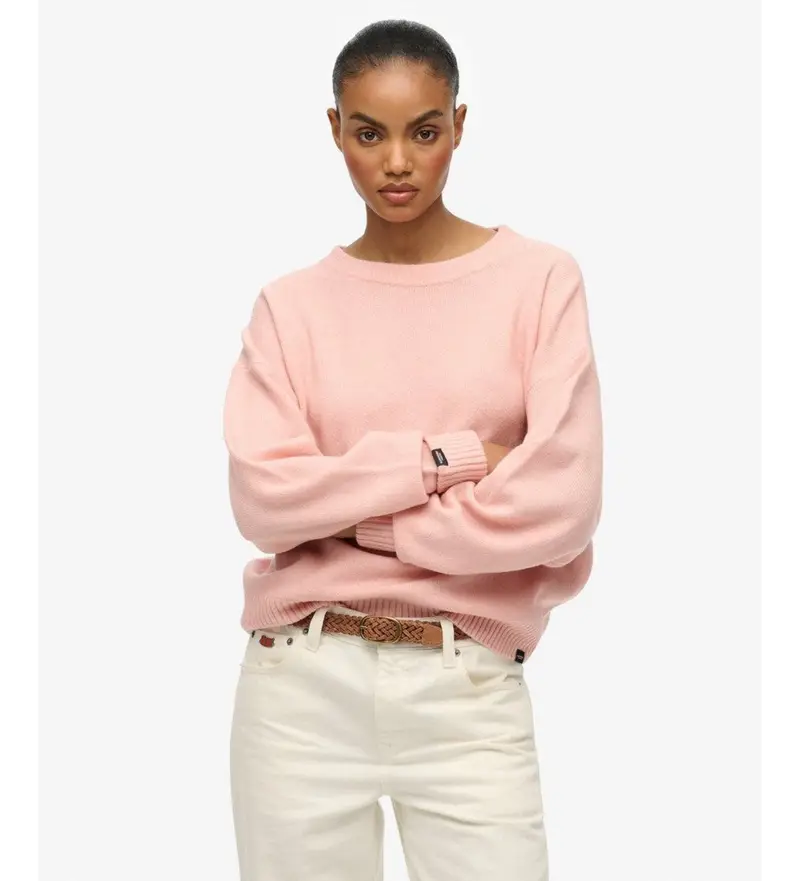 per donna W6110650A Maglione rosa largo (M), Casual, Acrilico