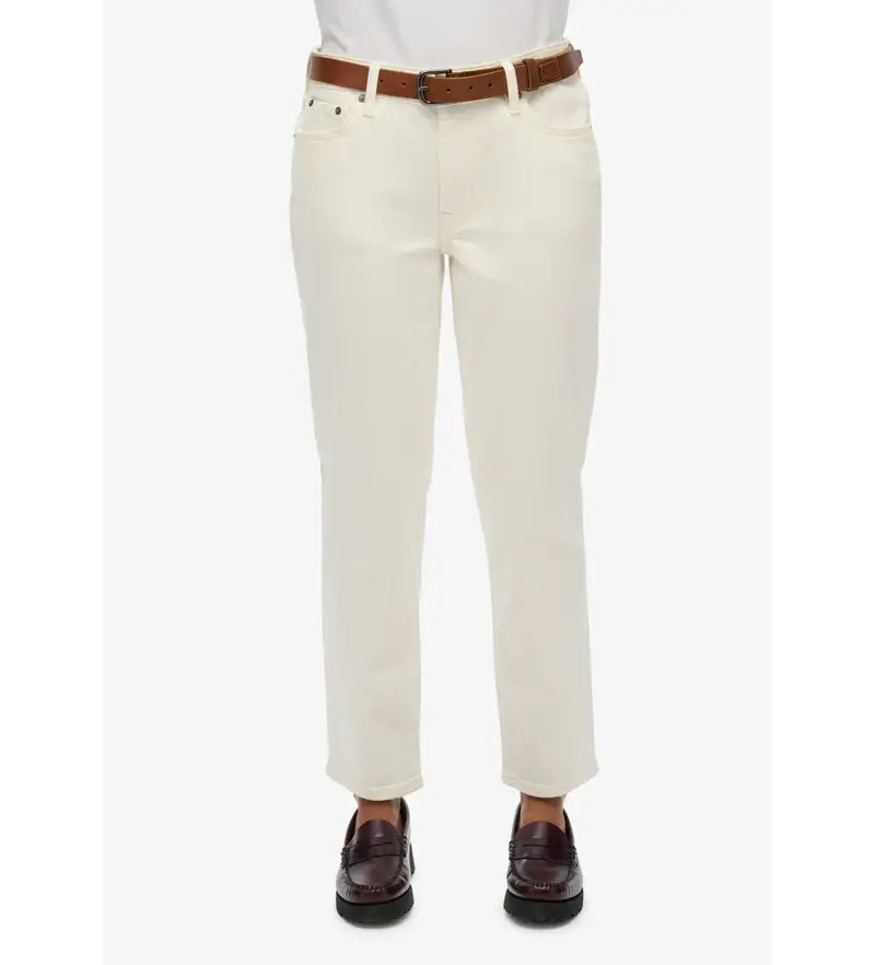 Superdry Jeans Donna Bianco 4037477