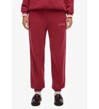 per donna W7011169A Pantaloni da jogging Athletic Essential Bordeaux (XS), Casual, Cotone