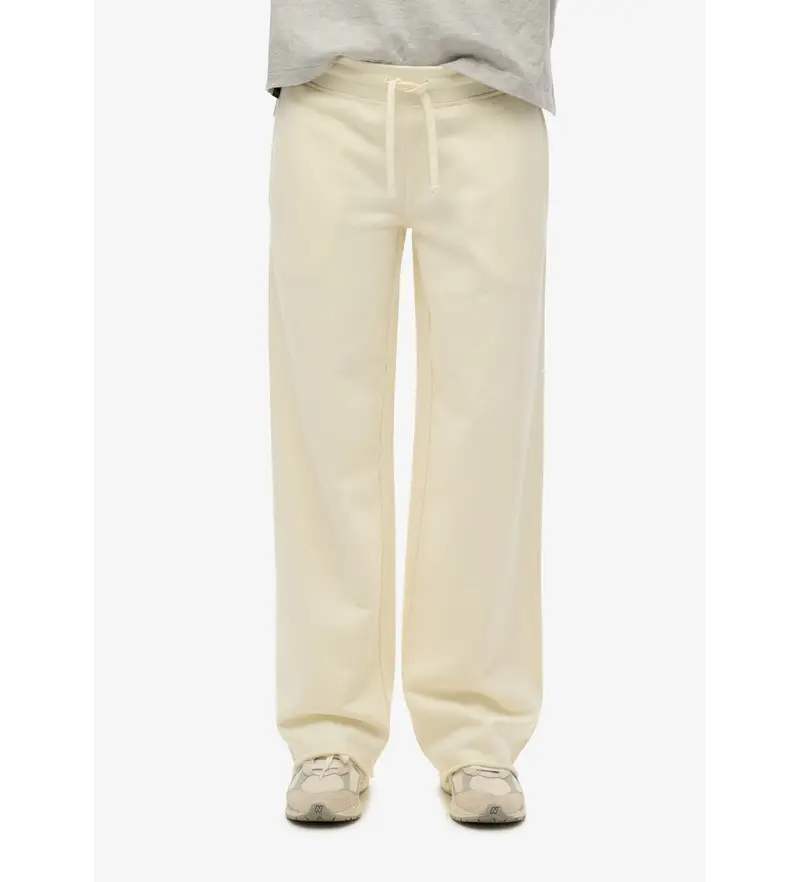 per donna W7011210A Pantaloni jogger Studios in ecru bianco (XS), Casual, Sportivo, Cotone, Multisport