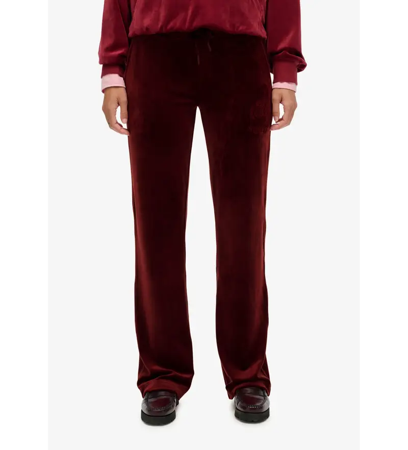 per donna W7011223A Pantaloni Country Club Maroon (XS), Casual, Granata, Poliestere