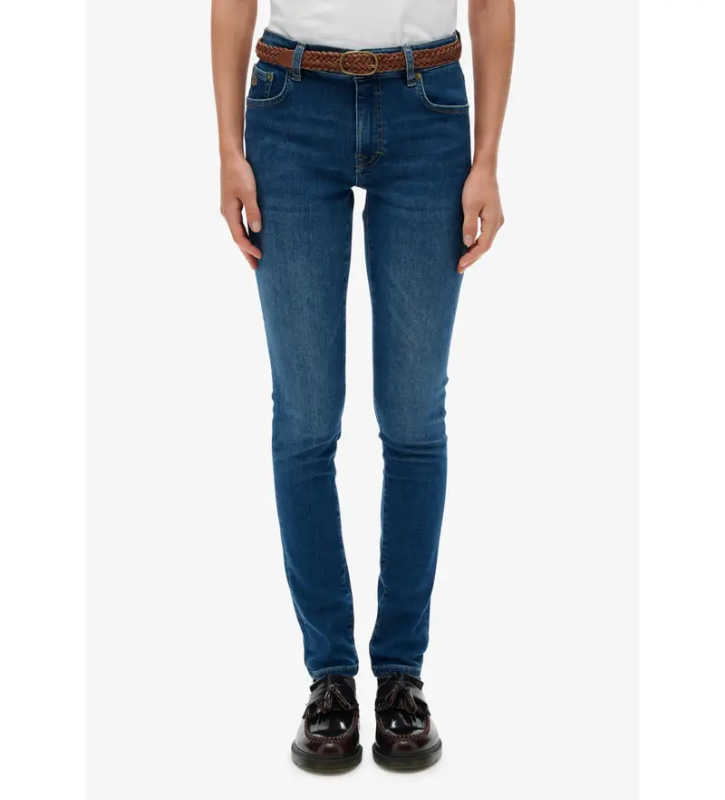 Superdry Jeans Donna Blu 4043673