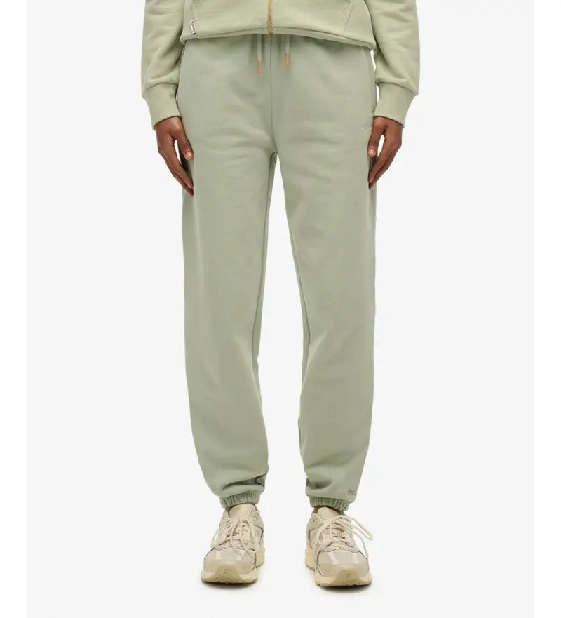 per donna W7011266A Pantaloni jogger verdi essenziali (L), Casual, Verde, Cotone Naturale