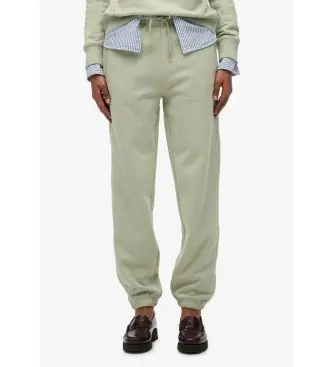 per donna W7011316A Pantaloni jogger verdi essenziali (XS), Casual, Verde, Cotone