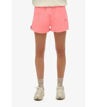 per donna W7110462A Pantaloncini essenziali tinti in corallo (36), Casual, Cotone