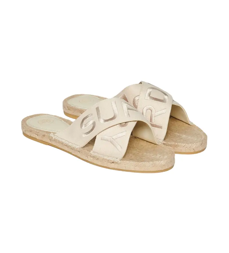 Superdry Espadrillas Donna Beige 4034778